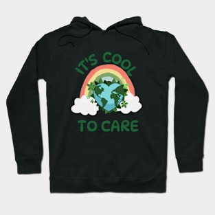 happy funny  earth day 2024 gift april 22 Cute Teacher  Lover Rainbow Hoodie